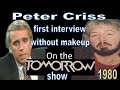 Peter Criss - 1st interview without makeup on Tom Snyder Show 1980