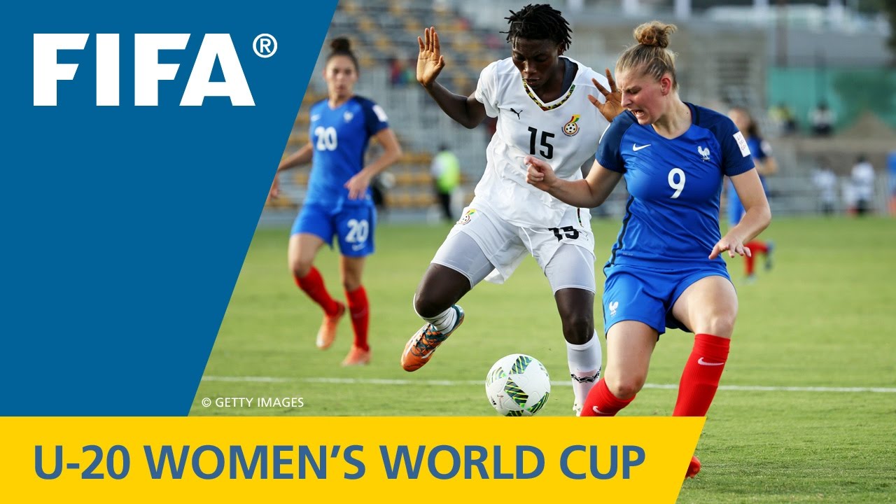Resumo da França [Feminino S20] 2 vs Gana [Feminino S20] 2 2016