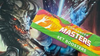 Commander Masters Set Box Opening - One for Me and It’s a Banger!