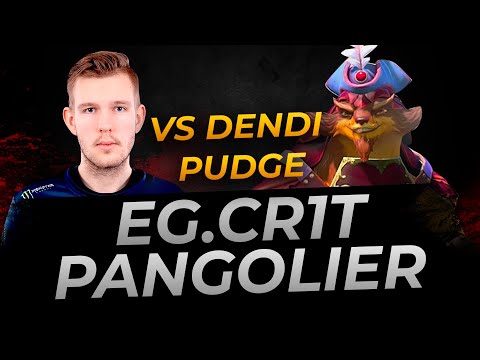 EG.Cr1t Pangolier vs Dendi's Pudge | Full Gameplay Dota 2 Replay