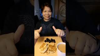 Easiest way in preparing breakfast + healthy snack + simple plate for dinner. # enjoyable.