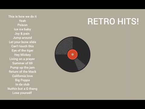 DJ AVALANCHE - Short retro hits mix!
