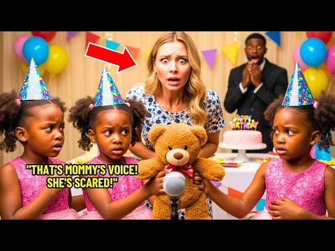 Mère disparue : à l'anniversaire des triplés, un ours en peluche révèle un secret terrifiant.