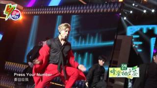 “Press Your Number&quot;-SHINee Taemin&#39;s performance on 23rd Chinese Top10 Music Awards