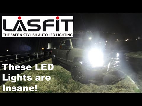 Lasfit Led Bulbs Install and Review: K1500 Lighting Upgrade