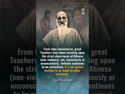 🕉️ Pahalgam Terror! – A Reflection on Ahimsa by Swami Chinmayananda #ChinmayaMission #shorts