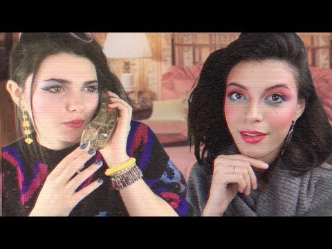 ASMR | 80s Slumber Party! [Connie & Francesca Pamper You!] ft. Prim ASMR