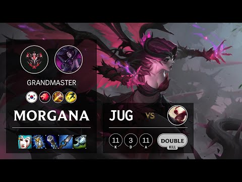 Morgana Jungle vs Lee Sin - KR Grandmaster Patch 10.19