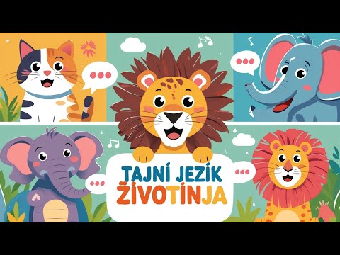 🐾🐶 Tajni jezik životinja 🦁🐾 | Dječja pjesmica o životinjama | Hajde sada svi u glas! | Veseli Tonovi