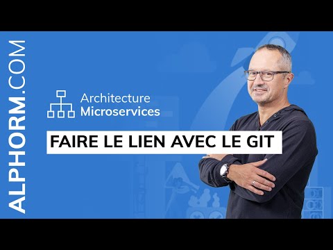 Faire le lien avec le Git sous Architecture Microservices Vidéo Tuto