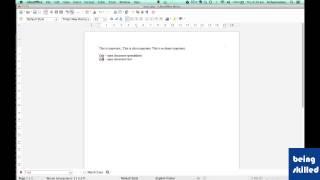 How to convert ods odt odp into doc xls ppt in Libreoffice