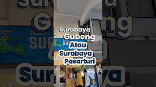 Download lagu It turns out this is the difference between Surabaya Gubeng and Surabaya Pasarturi #train mp3