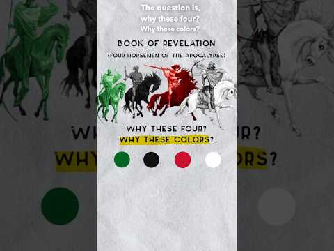 The Four Horsemen Bible Prophecy 😮 Decoding Their meaning #bible #prophecy
