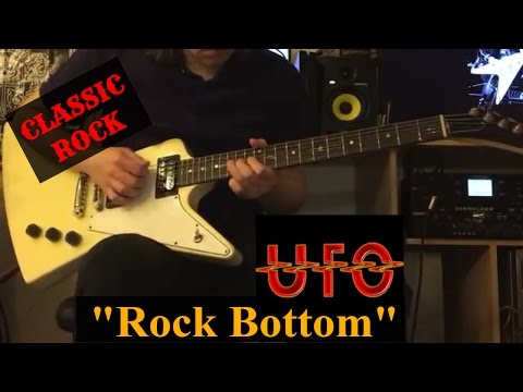 🔴 UFO BAND - Rock Bottom | Cover on guitar Gibson Explorer