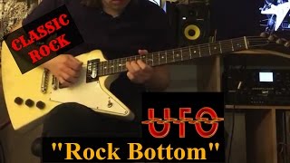 🔴 UFO BAND - Rock Bottom | Cover on guitar Gibson Explorer