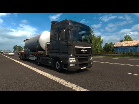 ETS 2 - MAN TGX 18.680 - Rus Map - Trip: Rzhev - Smolensk