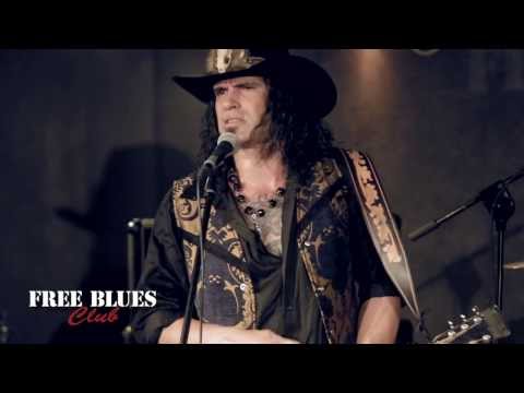 Eric Sardinas & Big Motor in Free Blues Club - "I am Worried"