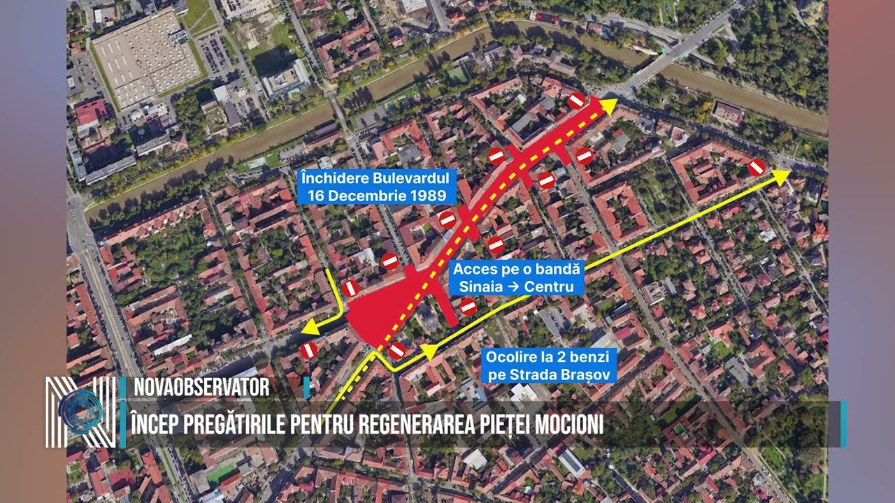 Încep pregătirile pentru regenerarea Pieței Mocioni