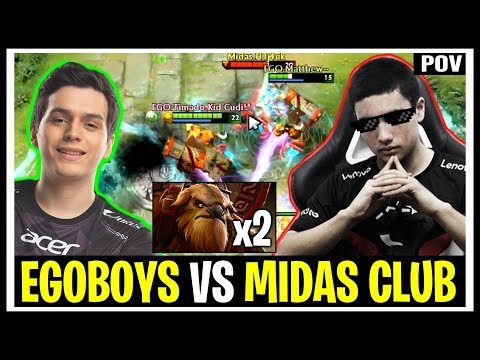 2 Earthshaker Strat? EgoBoys vs Midas Club | Timado Perspective Highlight #1