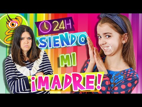 24 HORAS siendo MI MADRE y ella SIENDO una NIÑA