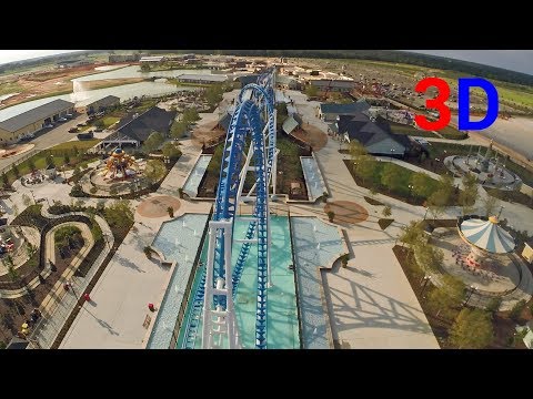 Front row point of view footage of Rollin' Thunder