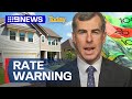 RBA issues rate warning to home borrowers | 9 News Australia