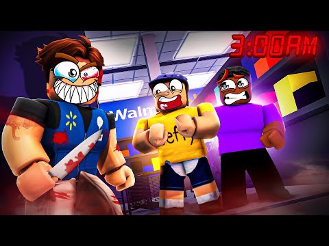 Jeffy & Tyrone Go To Walmart At 3AM!? (THEY ALMOST DIED!)