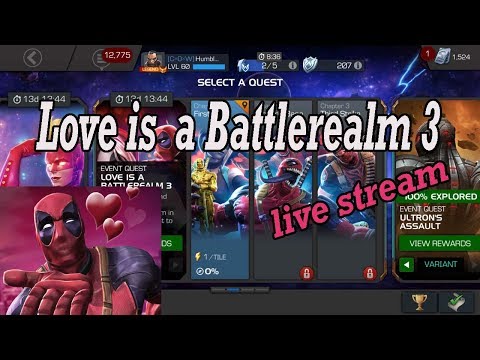 Love is a battlerealm 3 - Marvel Contest of Champions