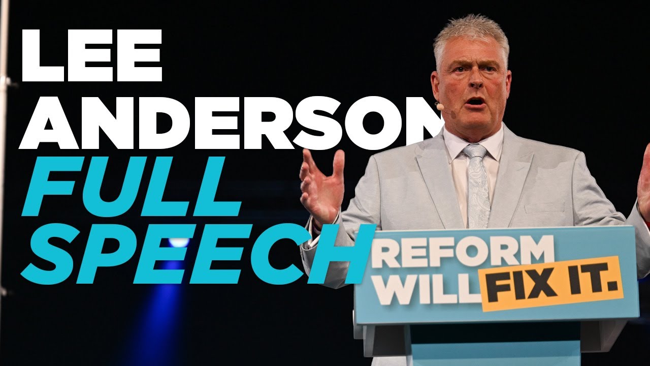 Lee Anderson | Full Speech | Local Election Campaign Launch