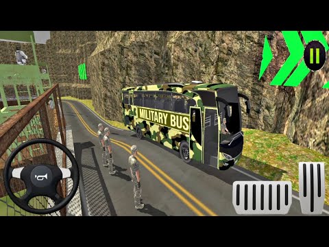 Army Bus Driver 2019: Military Soldier Transporter - Best Android Gameplay FHD