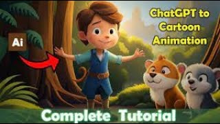 AI Tutorial|| How to Create  Animation Videos with AI & ChatGPT | Animation Video Kaise Banaye? |