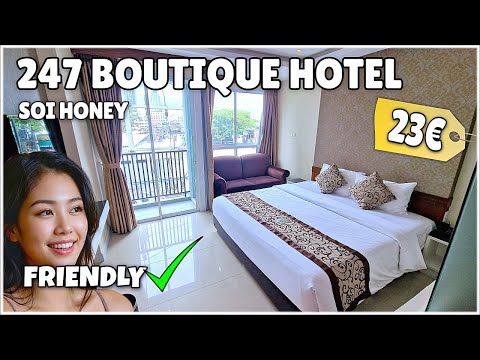 247 Boutique Hotel Pattaya - Girl Friendly Budget Hotel Next to Tree Town