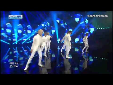 130804 M.Pire - We can't be friends @ Inkigayo Debut Stage