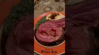 サンフランシスコ🇺🇸予約困難プライムリブの名店🥩