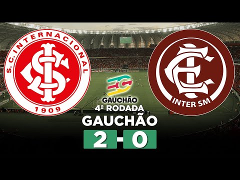 NA ESTREIA DOS TITULARES, INTER VENCE O INTER DE SANTA MARIA! INTERNACIONAL 2 x 0 INTER-SM
