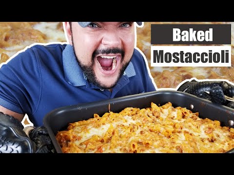 My Famous Baked Mostaccioli Recipe!