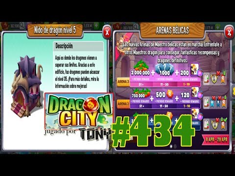 Dragon City "Capítulo 434 - Nido el Dragón al 5 y la arena de Guerra Eterna III" por Tony