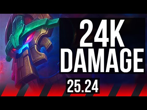 MAOKAI vs FIORA (TOP) | 24K damage | KR Diamond | 25.24