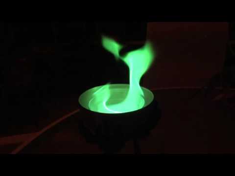 How To Make Green Fire With Household Chemicals