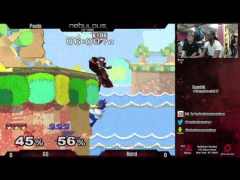 Nebulous Prime Melee #28 - G$ (Marth) vs nerd (Falco)