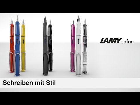 Artikelvideo 1 für LAMY safari Patronenfüller umbra matt M (mittel), Artikelnummer 179762