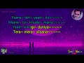 Tere Jaisa Yaar Kahan Karaoke with lyrics _ Kishore Kumar