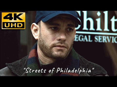Philadelphia 1993,  Streets of Philadelphia - Bruce Springsteen, 4K & HQ Sound