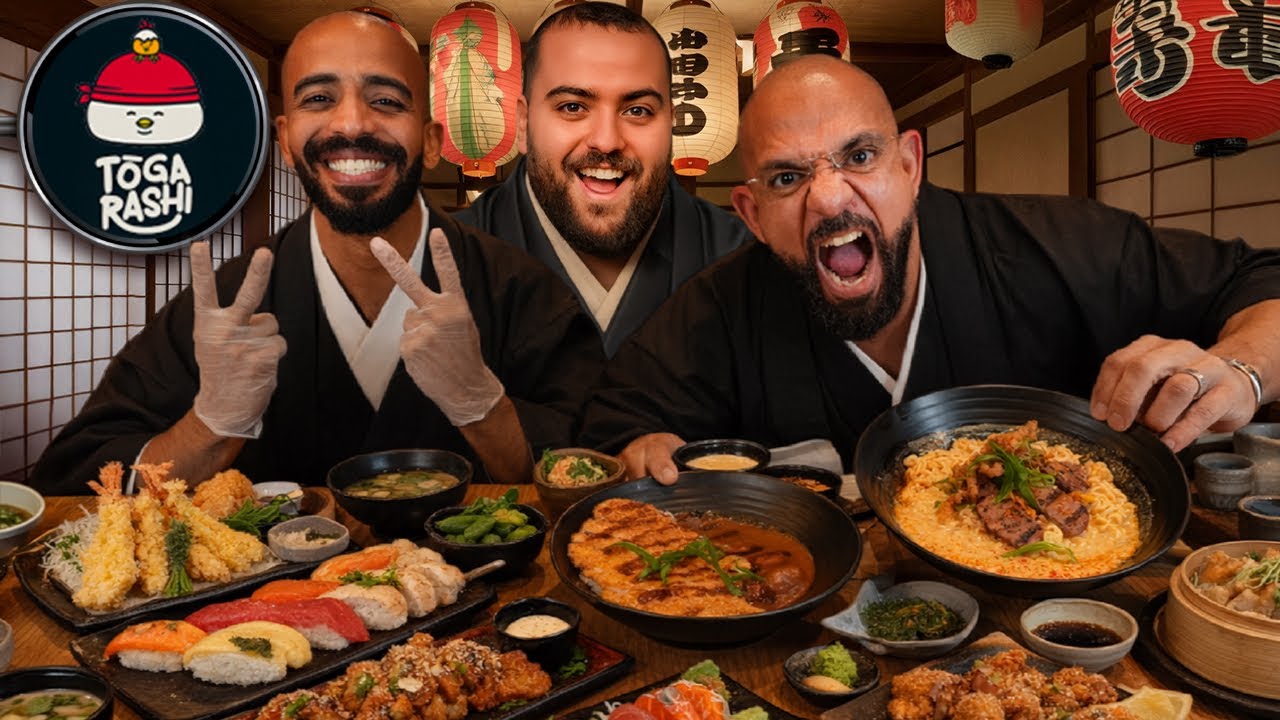 تحدي منيو كامل مطعم ابو عمر 🥢