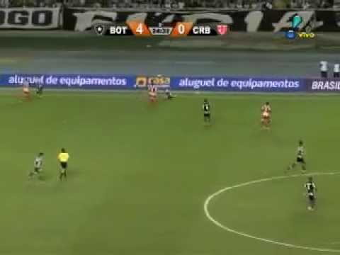 Melhores momentos Botafogo 4 x 1 CRB Brasileirão Série B 16/05/2015