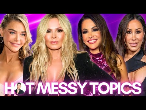 Adriana Responds, Tamra Reunites with Katie, & RHOSLC Feud Explodes! | Hot Messy Topics