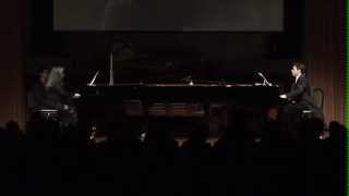 Martha Argerich and Mauricio Vallina playing Schumann Andante and Variations op. 46