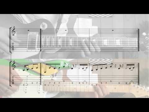 Stevie Wonder - Superstition [STANDARD TUNING guitar playalong + TABS]