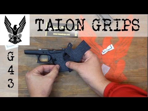 TALON Grips for Glock 43 - Rubber Texture