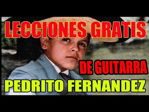 Canto a mi madre Pedrito Fernandez TUTORIAL para guitarra tono original